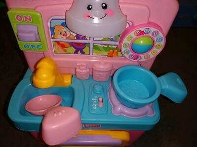 fisher price kitchen pink