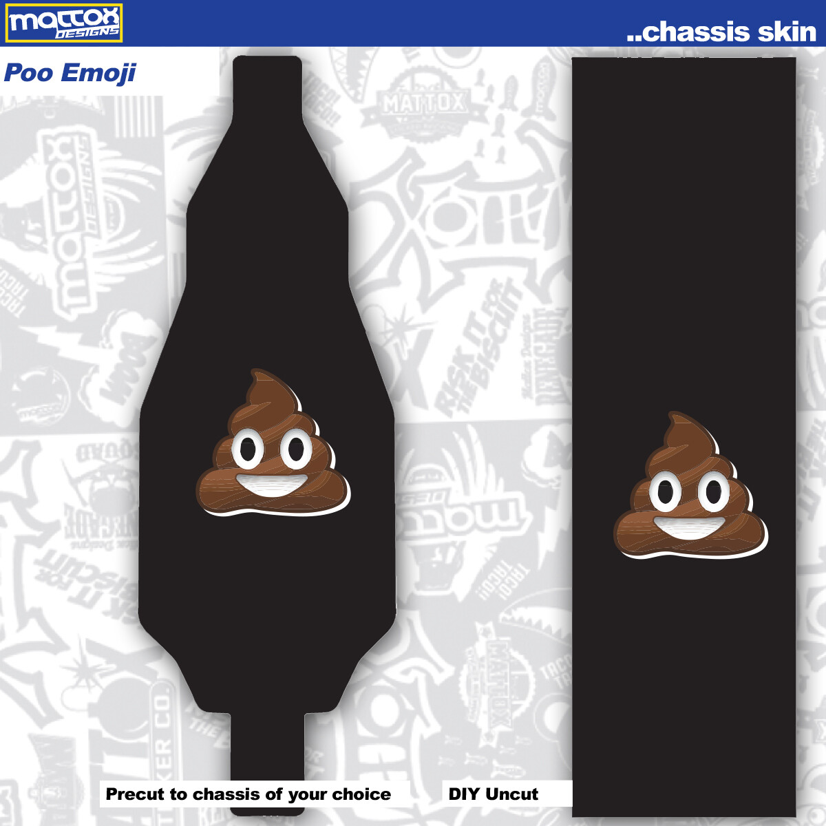 Chassis Skin-choice Of Thickness: (1) 18 Mil Outdoor Or (1) 