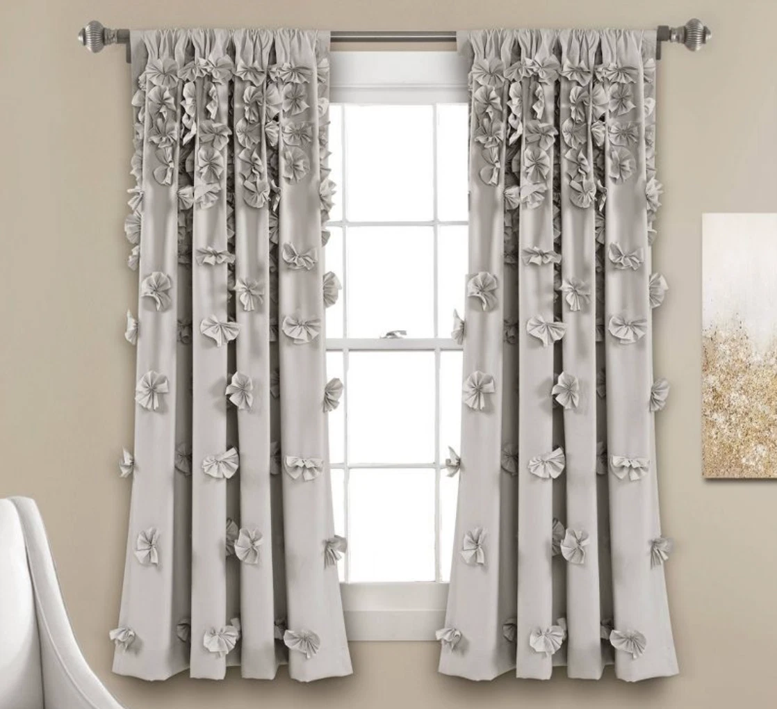 Lush discount decor curtains