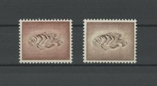 SWITZERLAND SPECIMEN 2 ESSAY TRIAL TEST PRINT PROOF SAMPLE PRUEBA SAMPLE FISH m1145