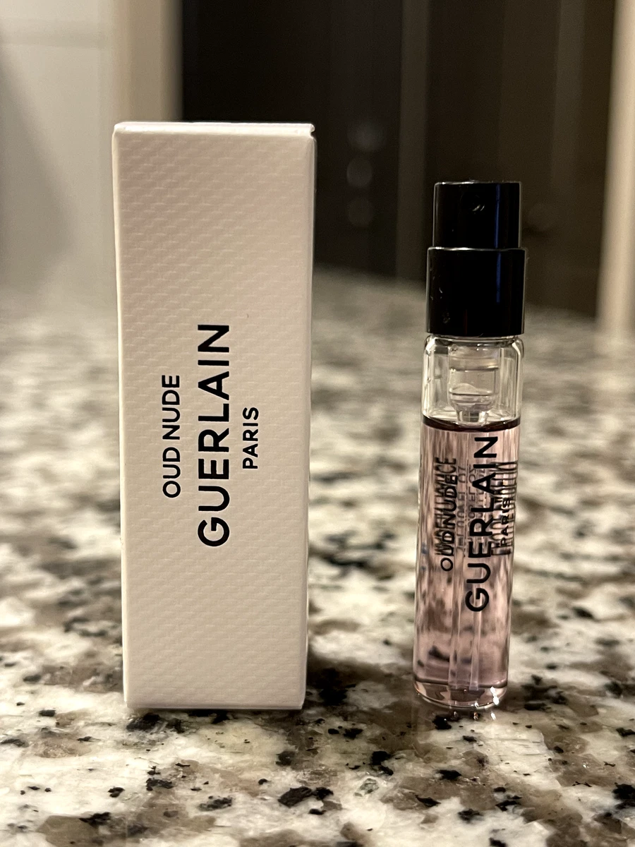 GUERLAIN - OUD NUDE 2ML SAMPLE WITH BEAUTIFUL GUERLAIN TRAVEL POUCH