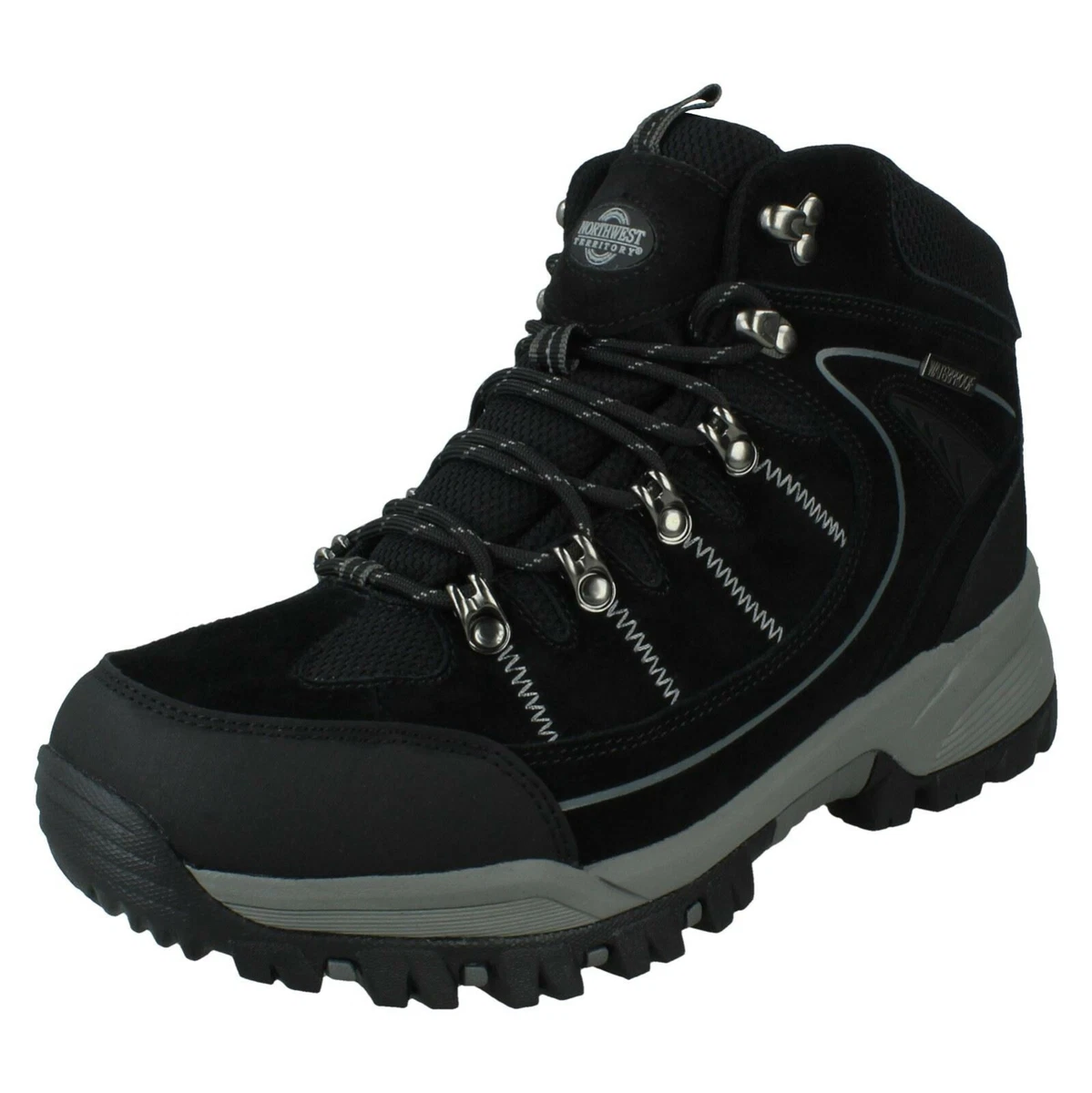 Botas De Cuero Suede Negras 'Rae' De NorthWest Territory Para Hombre