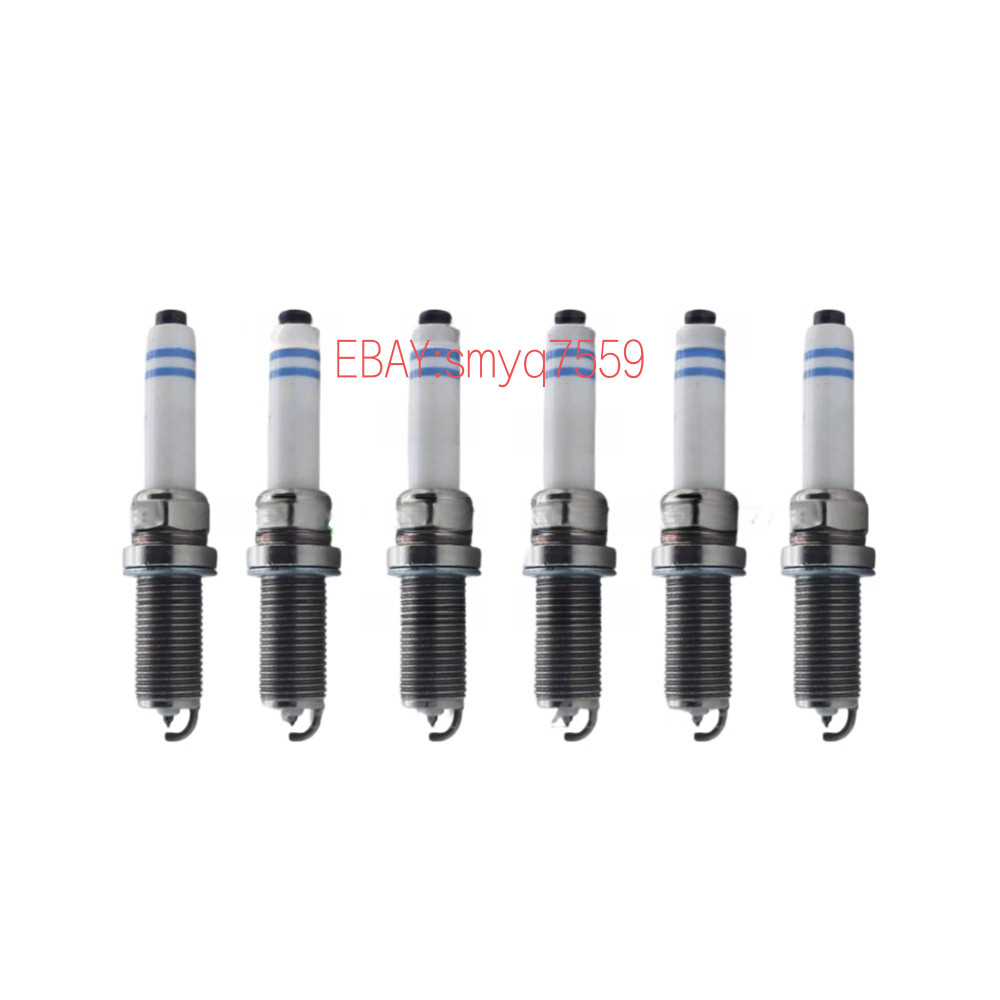 GENUINE 99917023390 PORSCHE MACAN CAYENNE PANAMERA SET OF 6 SPARK PLUGS