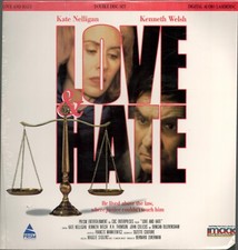 Love and Hate 1990 Laserdisc