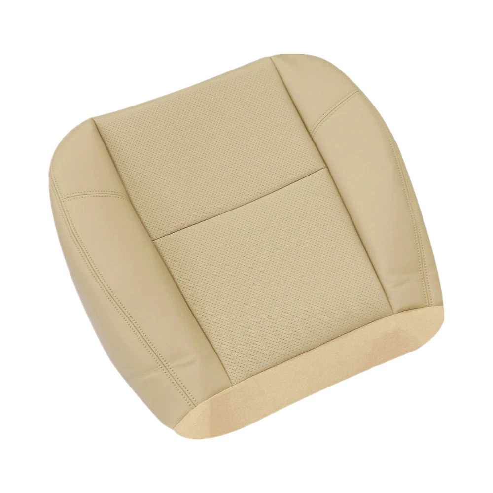 2009-2014 For Cadillac Escalade EXT Front Bottom Top AC Leather Seat Cover Tan