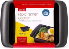 RAPID RAMEN COOKER | MICROWAVEABLE COOKWARE FOR INSTANT RAMEN | BPA FREE & DISH