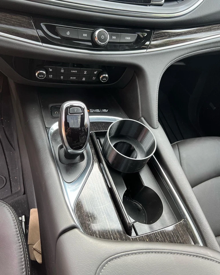 Adaptador portavasos Buick Enclave para años 2018 - presente. Se adapta a tazas más grandes Foto 2 de 4