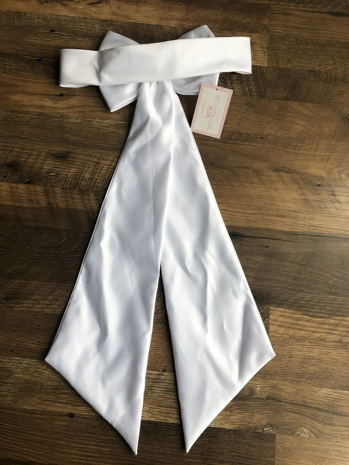 Arco Comunión Blanco Flor Niña Plus Ajuste Cómodo Nuevo Con Etiquetas Talla 10 Foto 3 de 4