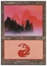 Moderate Play, English MTG Regular Mountain (121) Battle Royale Box Set Magic th