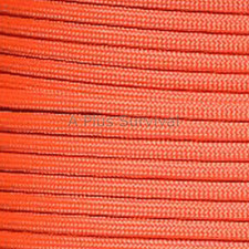 Safety Orange Paracord 50 Foot 550 lb 7 Strand Camping Survival Kit Rope