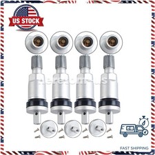 4pcs For Dodge Jeep Tire Pressure Sensor Tpms Valve Stem 20020 20013 Kit