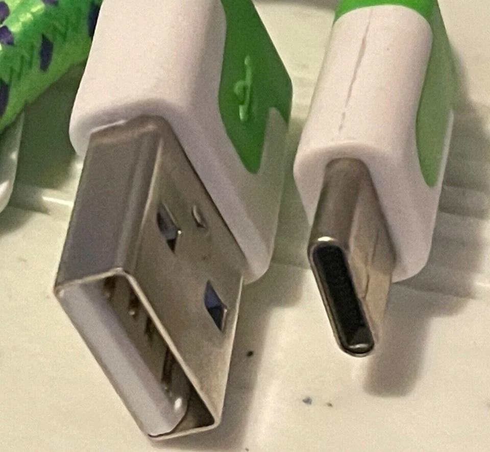 Нейлоновый плетеный кабель зарядного устройства для MICRO USB C типа Samsung LG HTC Nokia Google - Изображение 2 из 4