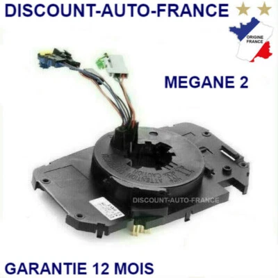 Contacteur tournant airbag volant commodo ressort piste pour Renault MEGANE 2 - Photo 1/4