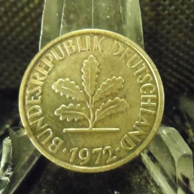 CIRCULATED 1972F 5 PFENNIG GERMAN COIN (90718)1......