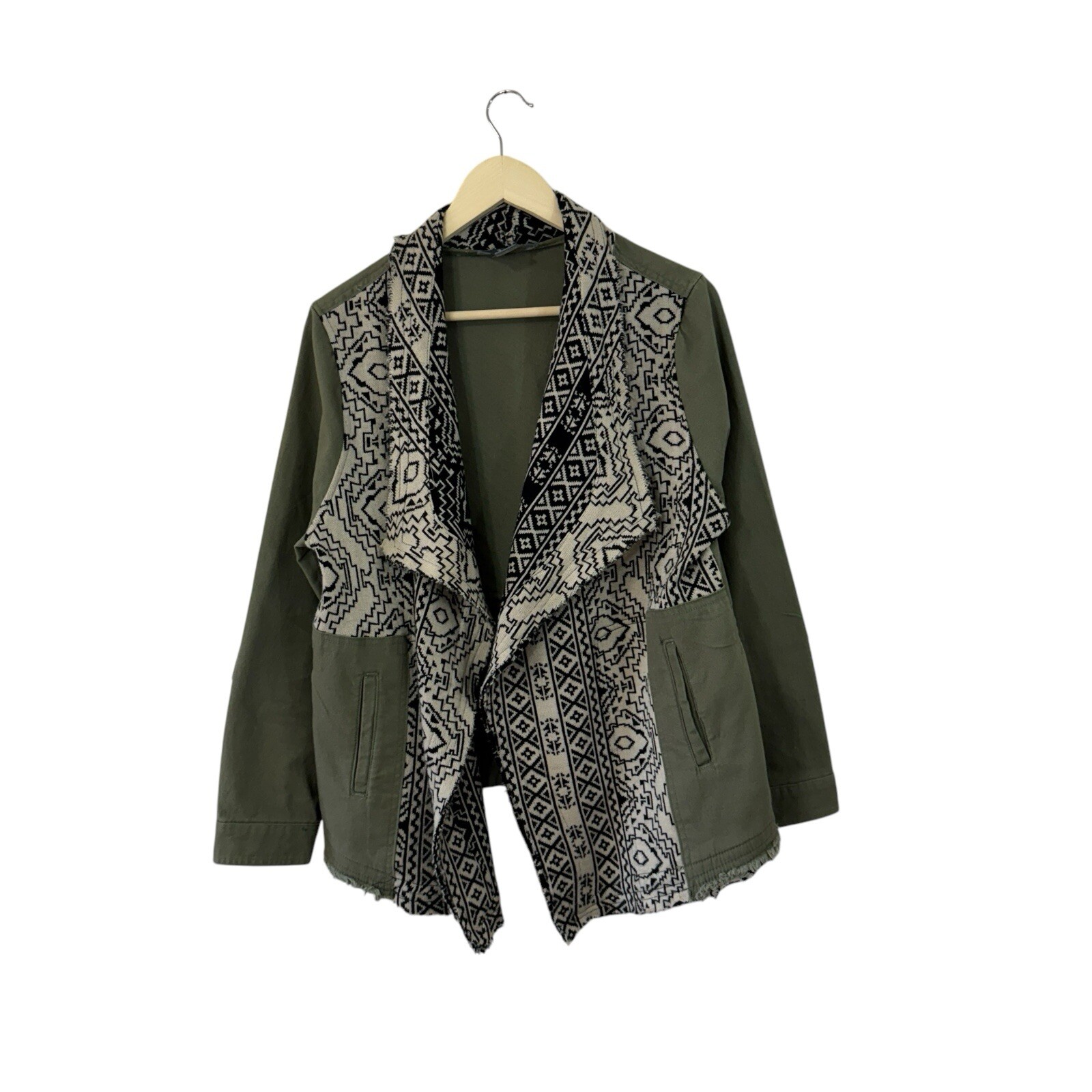 Natural Reflections Medium Jacket Green Southwest… - image 1