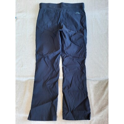 Eddie Bauer Men 32 Performance Active Stretch Waistband Navy Blue Cargo Pants