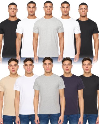 Duck and Cover - Herren T-Shirt 'CAPLAZ' und 'FRANKINZ' 10er Pack - verschiedene Farben