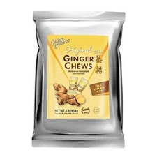 Original Ginger Chews, 1 Lb. Candied Ginger Candy Pack Ginger Chews Candy