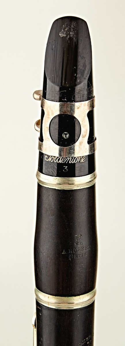 VINTAGE A.ROBERT CLARINET MADE IN FRANCE WOOD & NICKEL A-440 | eBay