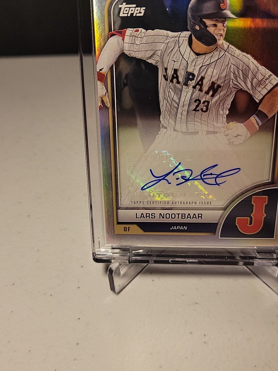 LARS NOOTBAAR 2023 Topps World Baseball Classic AUTO LARS NOOTBAAR 2023 Topps World Baseball Classic AUTO