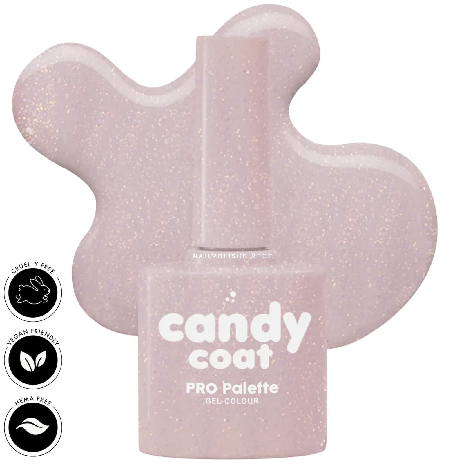 Candy Coat Pro Palette - Hema Free Gel Polish - Robin 10ml