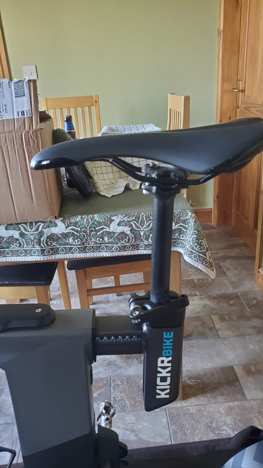 WAHOO KICKR BIKE INDOOR SMART TRAINER *HARDLY USED* eBay