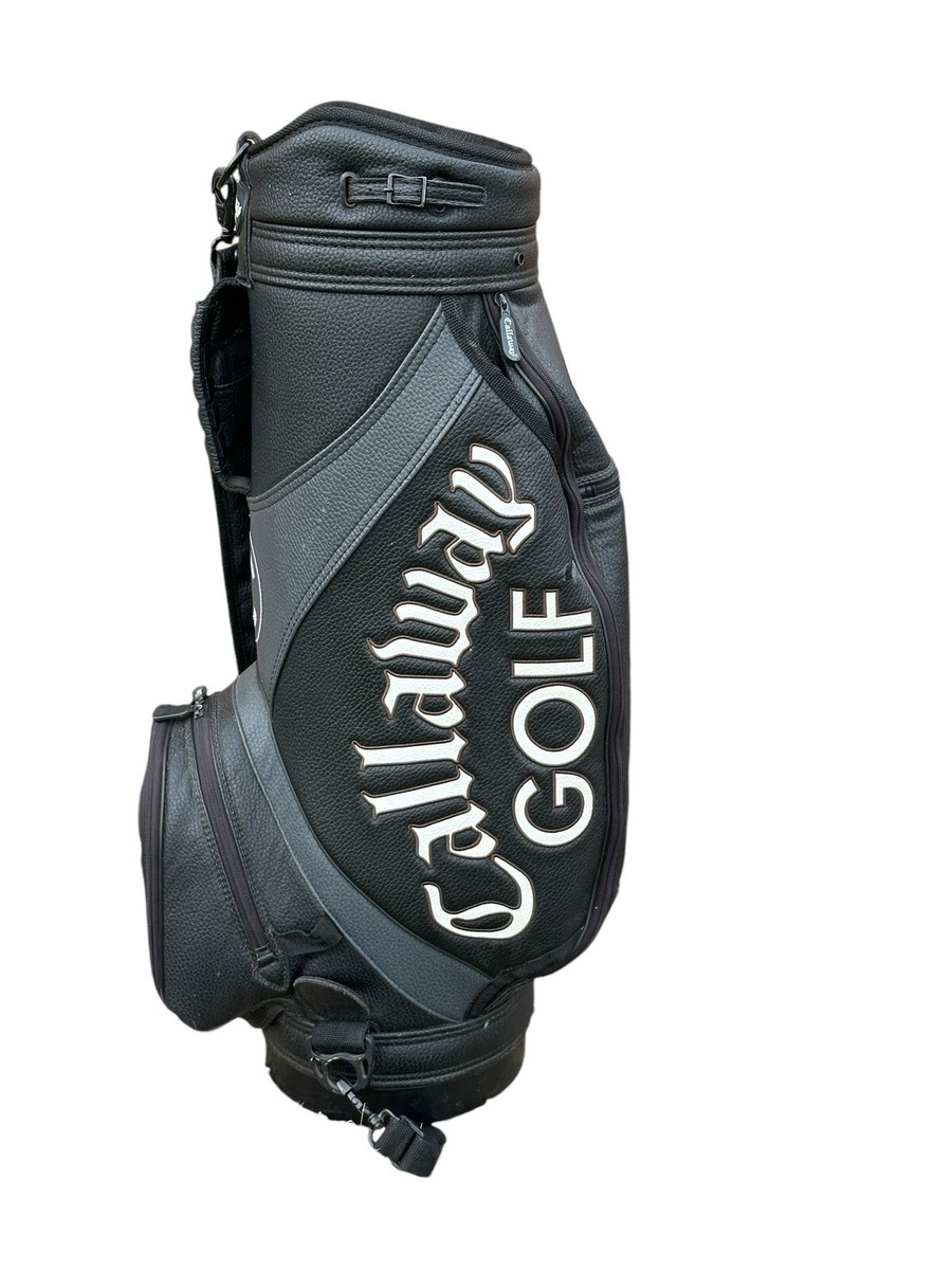 Vintage Callaway Big Bertha Hawkeye Black Leather Staff 6