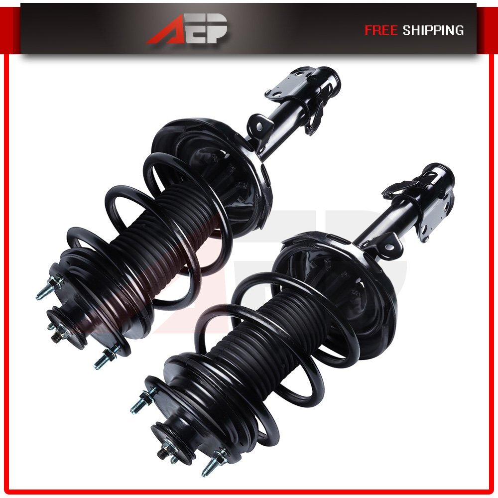 Pair Of Struts 172596 AUTOSITY Front Complete Strut Assembly - Pair For 2010-2012  Ford Fusion, Lincoln MKZ, Mercury Milan Lincoln MKZ Strut Assembly