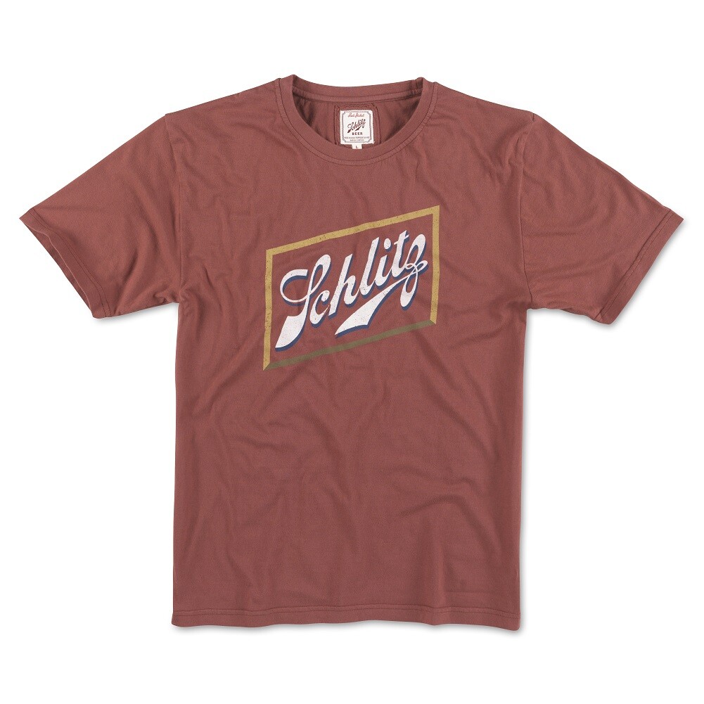 Schlitz Beer Logo Men's T-Shirt Red | eBay