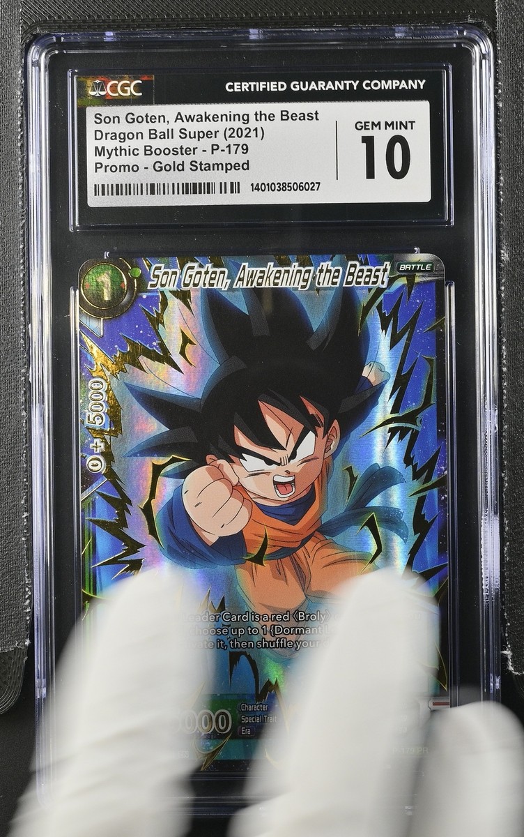CGC 10 Son Goten, Awakening the Beast P-179 Promo Dragon