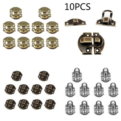 Lock Verschlussclip Riegelverschluss Toggle Truhe Zubehör 10 Stück