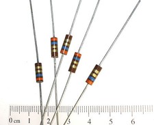 x 25 Vintage Allen Bradley 3.6 Ohm 1/2 Watt Carbon Composition Resistor +/- 5%