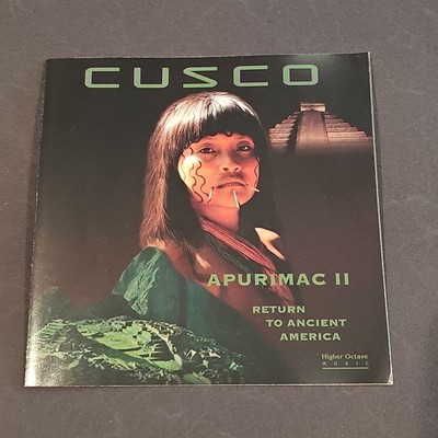 Apurimac II Return to Ancient America World Music CD DISC & INSERT ONLY Album