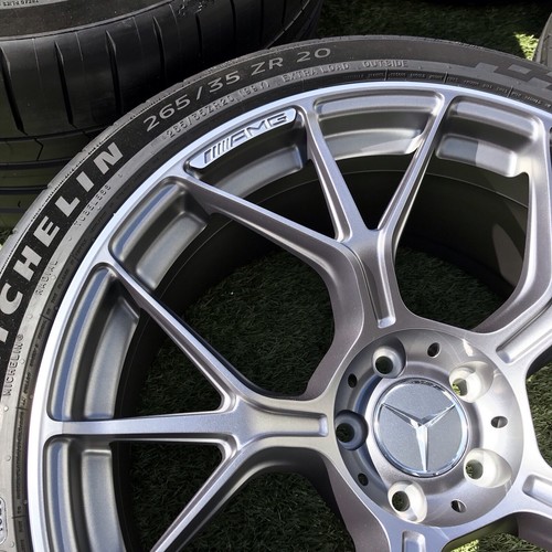 20 MERCEDES CLE RIMS TIRES TPMS OEM STOCK SET GENUINE Grey CLE53 CLS E53 - Picture 8 of 24