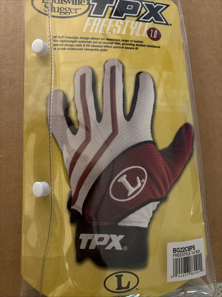 Guantes de Bateo TPX Louisville Slugger Diseño Profesional Talla PEQUEÑA Foto 3 de 4