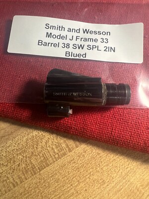 Smith and Wesson Model J Frame Barrel 38 SW SPL Blued #3 Air Weight