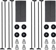 Automotive Fan Mounting Kit Radiator Fan Zip Ties Clips Mounting Kit Electric