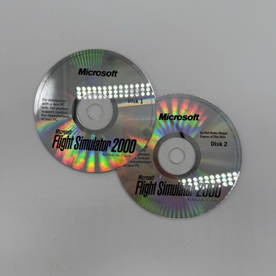 Vintage Microsoft Flight Simulator 2000 As Real As It Gets