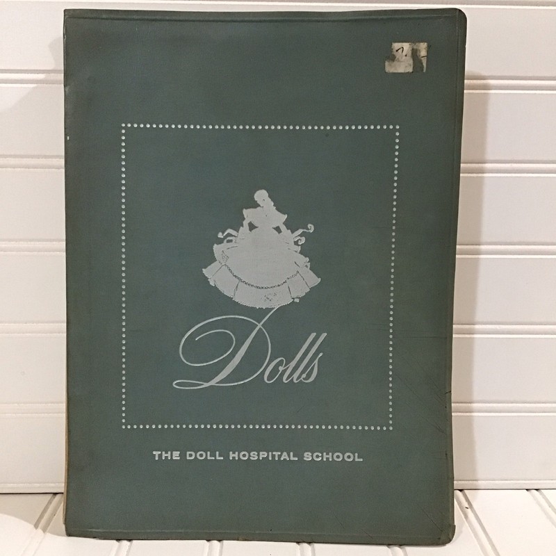 Vintage “The Doll Hospital School” Home Study Course Binder (1966)