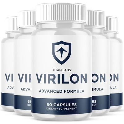 (5 Pack) Virilon Advanced Male Health Support Supplement Viri Lon 300 Capsules