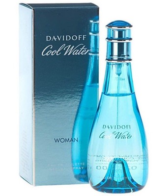 Davidoff Cool Water For Women Perfume 3.4 oz ~ 100 ml EDT Spray
