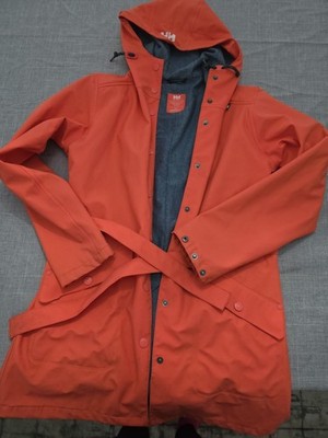 Helly Hansen Polyurethane  Rain Jacket Small RN 73983 / CA 26405 Pink