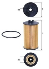 KNECHT Ölfilter OX 401D Filtereinsatz für ASTRA OPEL CORSA ZAFIRA AGILA MERIVA