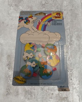 REMUS Clip-Buttons My Little Pony - MLP- Super selten - Rarität - 1989