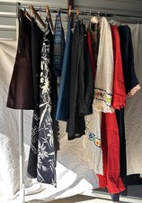 Vintage 1940s 50s 60s 90s Women  s Clothing Lot 10 Piece Dress Skirt Tops S M L