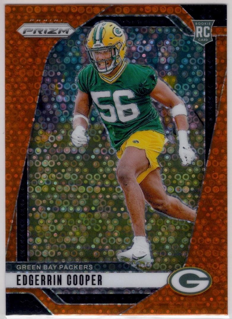 2024 Panini Prizm #331 Edgerrin Cooper Orange Disco Prizm