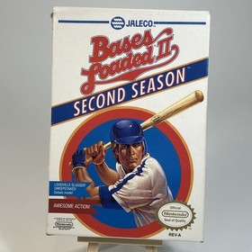 Bases Loaded 2: Second Season + Bases Loaded (Cart & Manual ) Nintendo NES