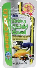 Hikari Cichlid Excel Mini Sinking Pellets Tropical Fish Food 3.5-Ounce - 2 Pack