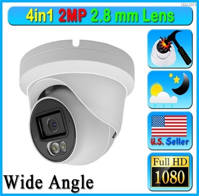 LEXAcctv TVI HD 2MP 1080P Security Camera Wide View 2.8mm Lens Outdoor CCTV