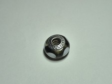Pandora Murano Gray Glass Sterling Silver 925 Discontinued 14m White Heart Charm